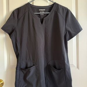Scrubstar Charcoal Gray Scrub Top